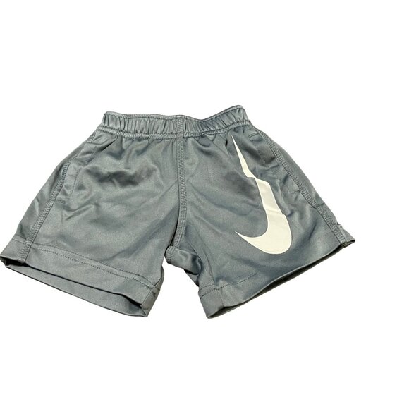 Nike Dri Fit Size 2T Boys Gray Shorts #P-5-8-0 - Picture 1 of 5